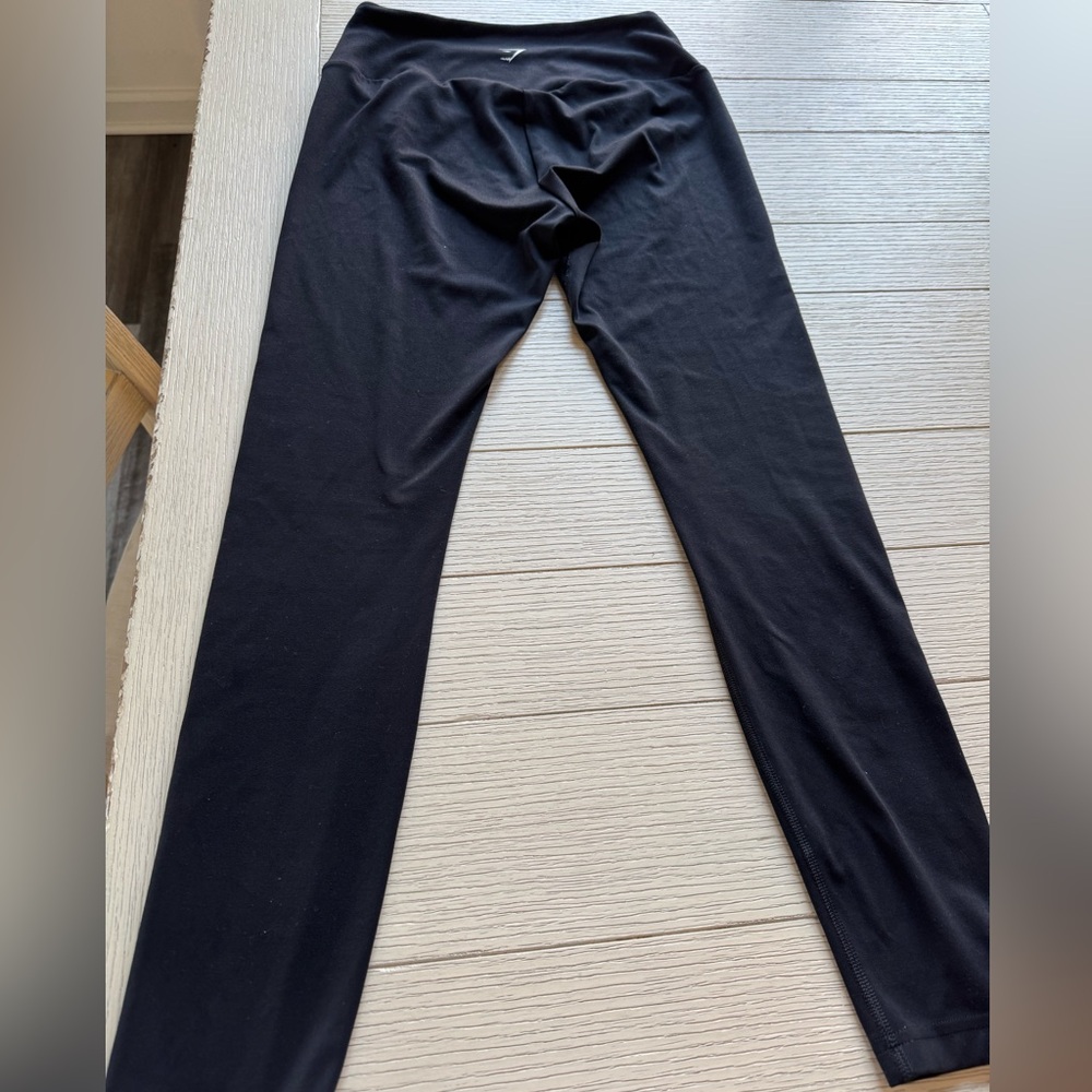 Gymshark every day seamless high waisted cropped leggings Black